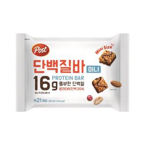 포스트 단백질바 미니 231g