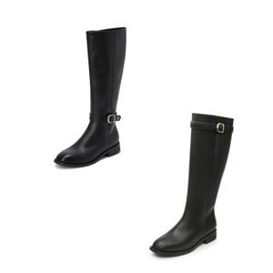 [비밀특가]금강제화 FAIR LADY 여성 소가죽 버클장식 롱부츠 2종