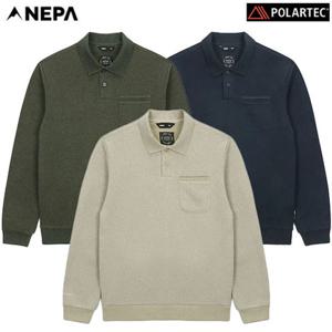 [네파][티셔츠 스웨터](7K75243) 남성 폴라텍 그라티아 스웨터 폴로 카라티셔츠