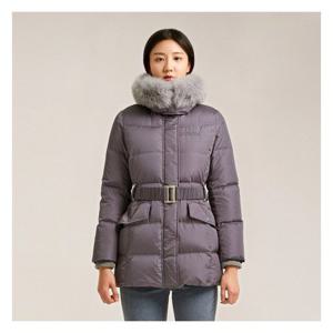 [올리비아로렌]폭스 퍼  덕다운 사파리 점퍼__VVCKDWWA161