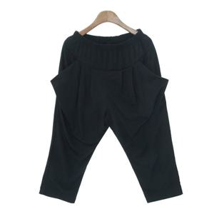 데일리룩 편한 절개 주머니 7부 배기 바지