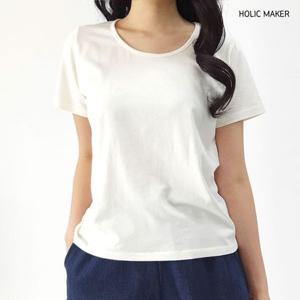 라운드 홀릭메이커반팔티 HBT007 여름 티셔츠