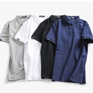 4컬러 카라티 슬림핏 반팔티 카라넥 남성티셔츠