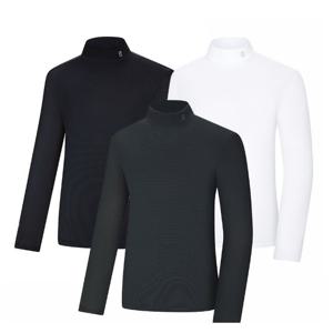 LD27 남성 봄 하이넥 티셔츠 미리내