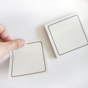 [프로셀러] 점착 메모지 화이트 프레임 80장