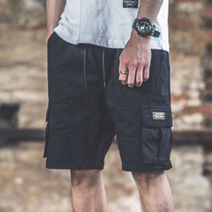 카고반바지 허리밴딩 카고팬츠 5부바지 캐주얼바지