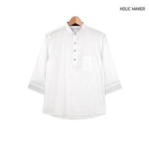 홀릭메이커 남성 7부 셔츠 HSD020 남자 캐주얼남방