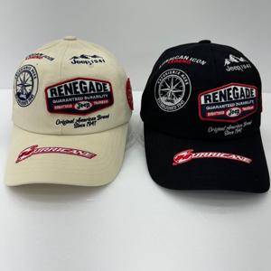 [지프]JP3GCU072 와펜&자수 장식 볼캡 2024년 야구모자