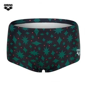 아레나 오너먼트 A4FM1MQ21 BLK (주머니백 증정) 남성 숏사각 실내수영복