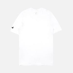 나이키 스우시 흰색 라운드넥 반팔 티셔츠 CZ0881-100