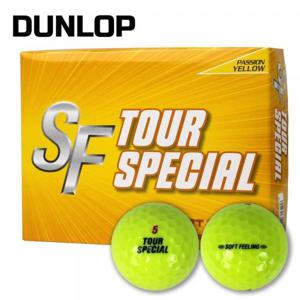 [던롭]던롭 SF 투어스페셜 2피스 옐로우 골프공 12알 1더즌 P TA