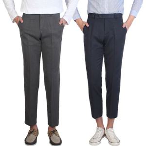 남성 스판 슬랙스 팬츠 9부 10부바지 D15nD22