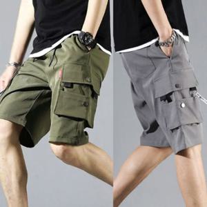 남자 패션 반바지 허리밴딩 7부팬츠