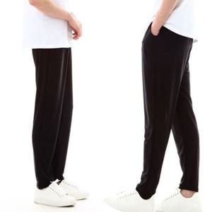 남자 여름 패션 필수 빅사이즈 아이스쿨 바지 검정색