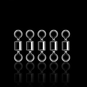 Weihe 회전도래 100개 벌크 자작 낚시 채비