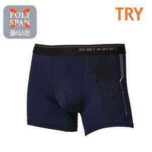 TRY 남성 폴리스판 얼룩말 포인트 남자 드로즈 팬티