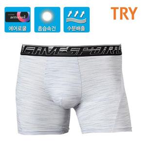 TRY 남성 에어로쿨 폴리메쉬 쿨액티브 남자드로즈팬티