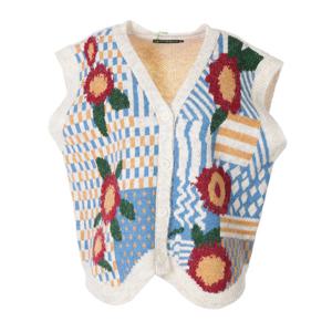 [몬테밀라노]플라워니트베스트MK412V1550