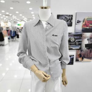 [비지트인뉴욕]포켓  스트라이프 긴팔셔츠블라우스 VA9LS90_US