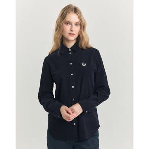 헤지스 여성 24FW 코듀로이 셔츠 네이비 HSSH4D001N2