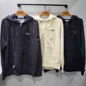 [지프]24신상남여공용 클래식핏 작은JEEP 후드집업 JP3TZU002_US