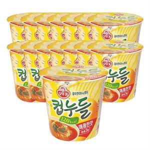 오뚜기 컵누들 매콤한맛 15개