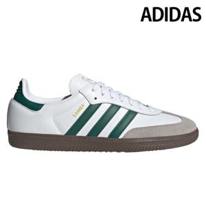 아디다스 공용 스니커즈 삼바 OG 화이트 그린 JH8797