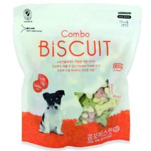 바우와우 콤보 비스켓 220g