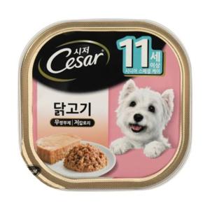 시저 11세이상 닭고기 캔 100g