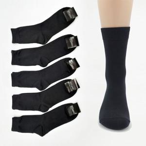남자신사양말 정장양말 무지 중목양말 블랙 5켤레묶음
