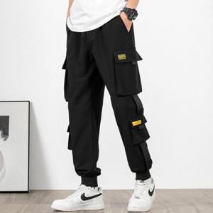 유니크한 포켓디자인 카고 조거바지 ISPA16N 스키니진 남성 슬