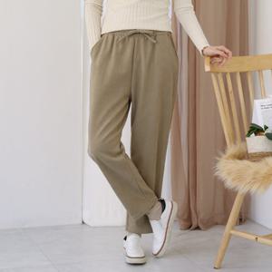 [웬디즈갤러리]모카 기모 배기팬츠 PPT117