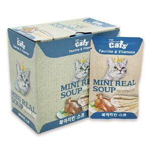 더캣츠 미니리얼스프 북어치킨  40g 20개입