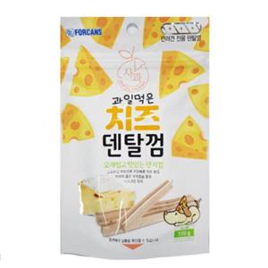 포켄스 과일먹은 치즈덴탈껌 100g 사과