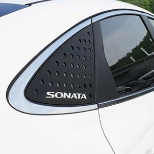 쏘나타 DN8 레터링 C필러 스포츠플레이트