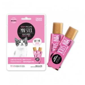 캣퓨어 미니스틱 닭가슴살n씨푸드 8개입