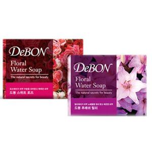 엘지 드봉비누100g X 4개입 (스위트로즈 후레쉬릴리)