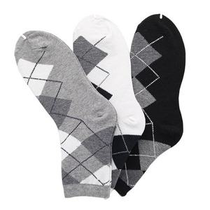 남자 아가일 패션양말 색상랜덤5족