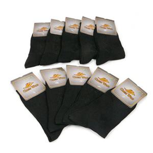 남자 작업 신사정장양말 검정10족