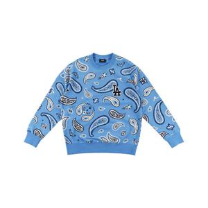 [엠엘비]MLB 공용 페이즐리 맨투맨 3AMTI0224-07BLL