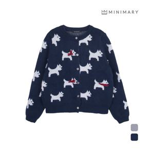 [미니마리] 리본퍼피패턴가디건 (MM43CD14)