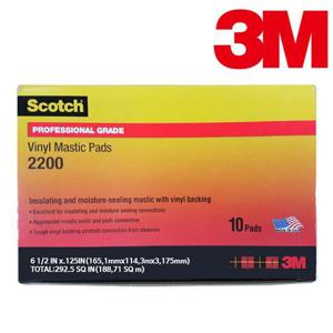 3M 2200 Vinyl Mastic Pads 비닐 매스틱 방수패드 1매