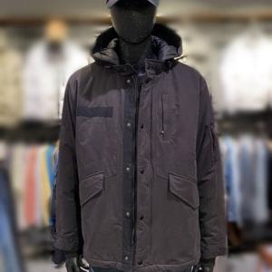 [버커루]남성 후드탈부착 야상 패딩점퍼(BCKR23W340JP)_DG