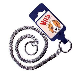 애견 크롬 체인 (7.5mm) 50cm 산책 목 줄 리드 하네스