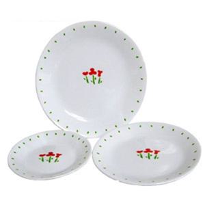 코렐 루즈트리오 원형 접시(소)플레이팅 반찬 요리