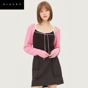 [시슬리]SIS 볼레로 니트 가디건_SAKC90331