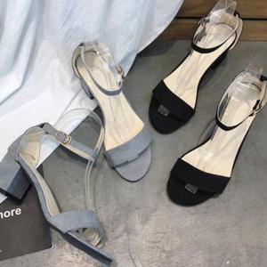 펌프스 하이힐 미들힐 여성구두 P997 토오픈 힐 샌들