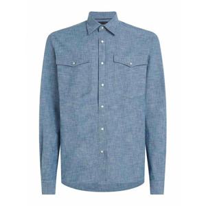 [TOMMY HILFIGER] 라프리마 남성 셔츠 인디고 MW0MW346391C6 Dark 워시 /8