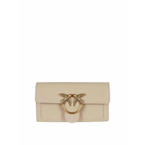 [PINKO] 라프리마 여성 지갑 purses 러브 백 인 소프트 핸드 100062A0F1C50Q 베이지 /8