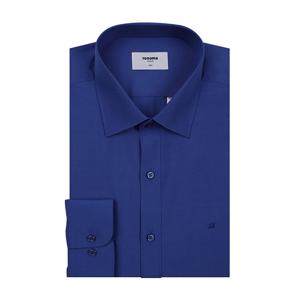 [레노마(셔츠)]코발트블루 모달 필라필 솔리드 긴소매 슬림핏 ROSSL0-102-CB